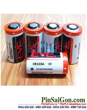 Pin CR123A _Pin EVE CR123A (EVE 17345) Photo Lithium 3.0v chính hãng | HÀNG CÓ SẲN